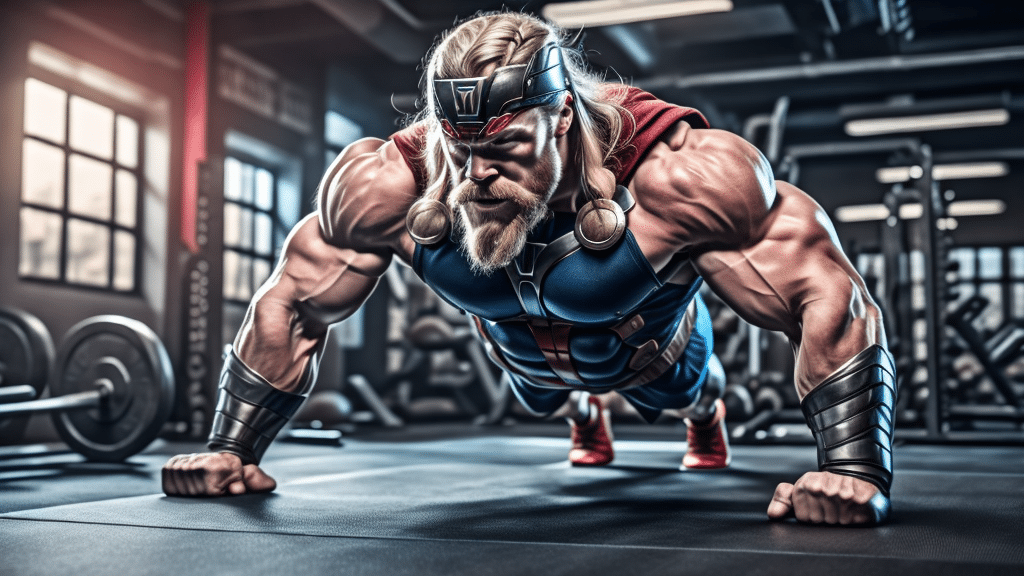 isometric vs plyometric, viking pushups